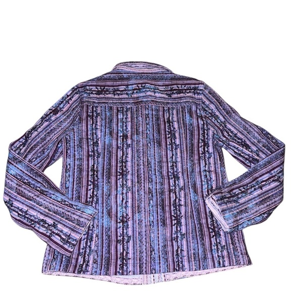 Vintage Multicolor Button-Up Shirt - Picture 3 of 3